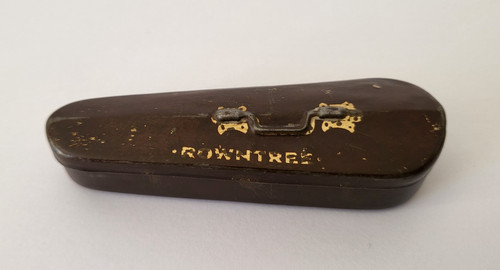 Antique rowntree pocket - pocket, tin