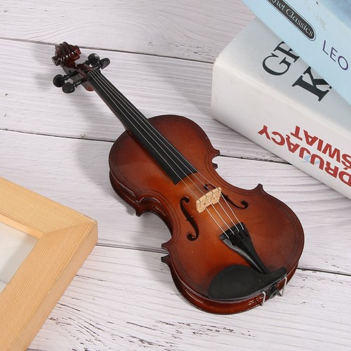 Wooden miniature violin - wooden,