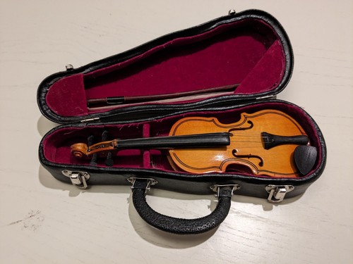 Mini violin vintage wooden - mini,