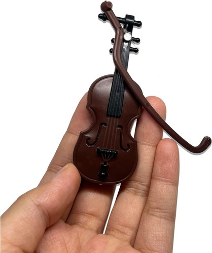 Miniature violin with - violin, stand