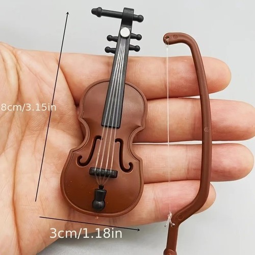 Mini violin prop wooden - violin,