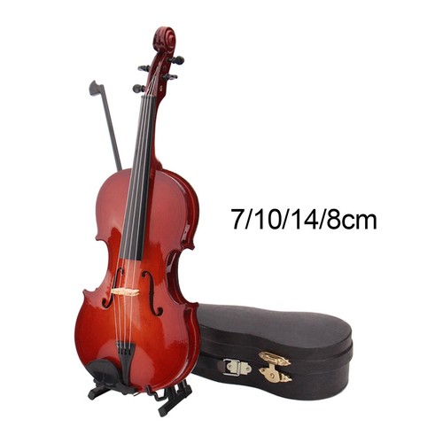 Mini violin figurine tiny - mini,