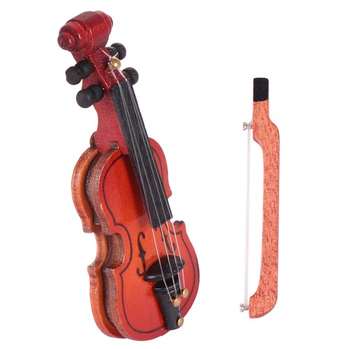 Miniature wooden violin - miniature, model