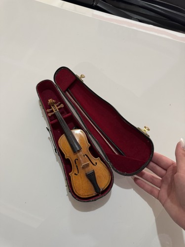 Vintage miniature violin with - violin,
