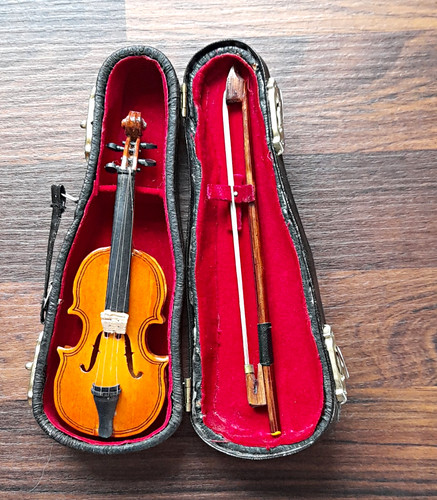 Miniature acoustic violin - acoustic,
