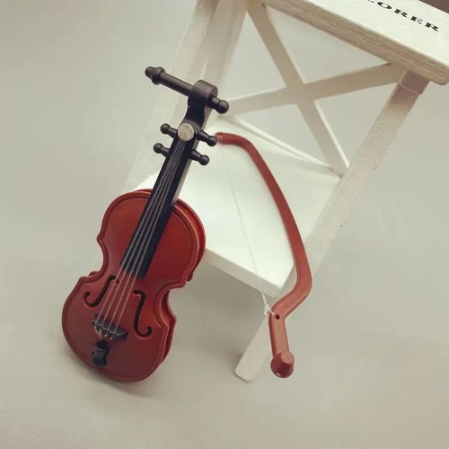 Miniature violin props - props, for