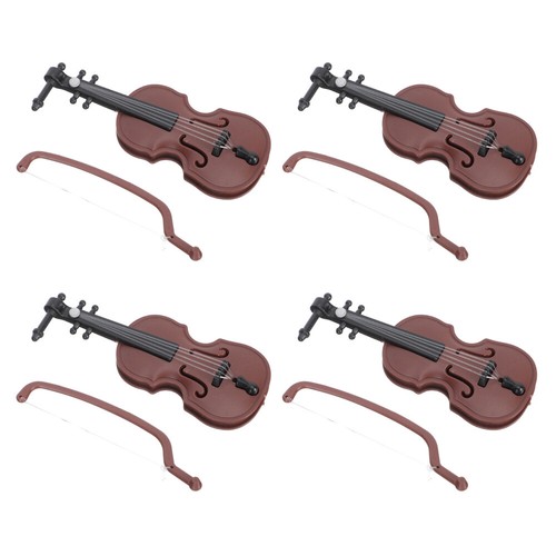4pcs mini violin models - 4pcs,