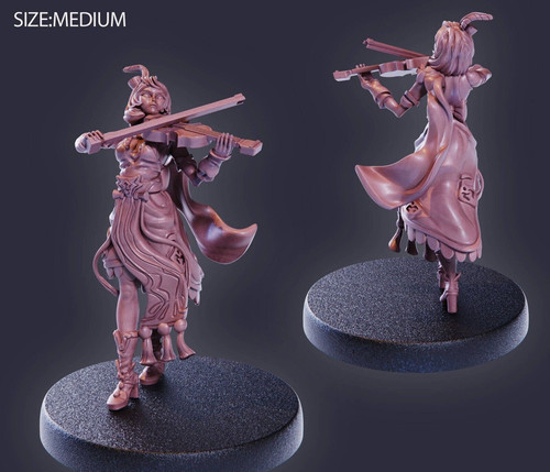 Female violin bard d - bard, d&d